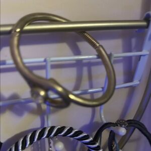 Gold-Tone Twisted Bracelet